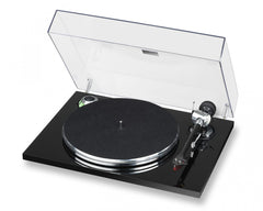 EAT PRELUDE TURNTABLE W ORTOFON 2M RED CART PIANO BLACK